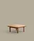 Журнальный столик Turqueta из массива тика, 70x70 см