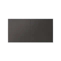 Розетка с крышкой Systeme Electric AtlasDesign Базальт ATN001428