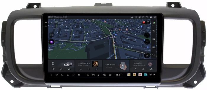 Магнитола для Peugeot Traveller/Expert, Citroen SpaceTourer/Jumpy, Opel Zafira Life/Vivaro - Kuberg DUDU7 OL-9934 QLed+2K, Android 13, Быстрейшая, UIS7870 (DUDU7), CarPlay, SIM-слот