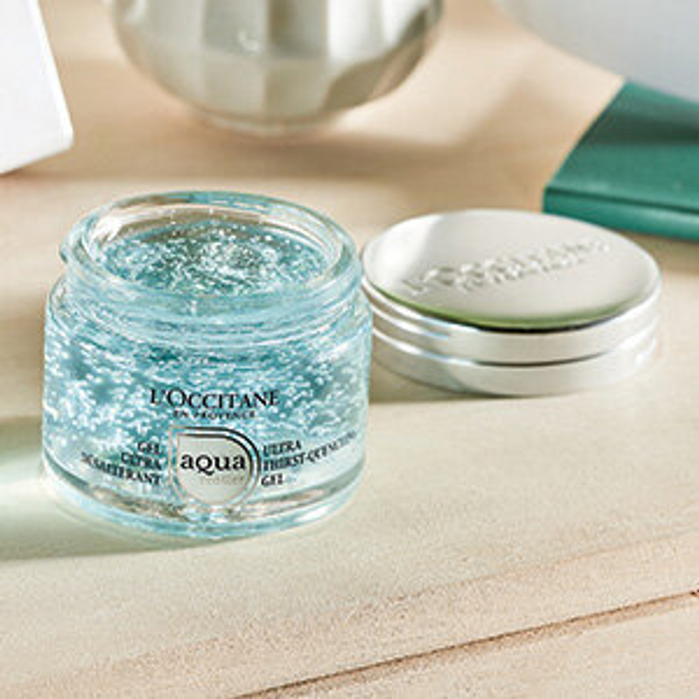 L'Occitane Ультраувлажняющий гель для лица Aqua Reotier Ultra Thirst-Quenching Gel, 50 мл (из Финляндии)