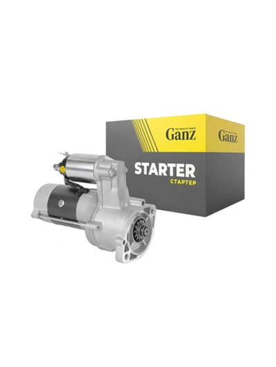 Стартер (12V/2,2KW) HYUNDAI/MITSUBISHI mot.2,5TD GANZ GIP14027