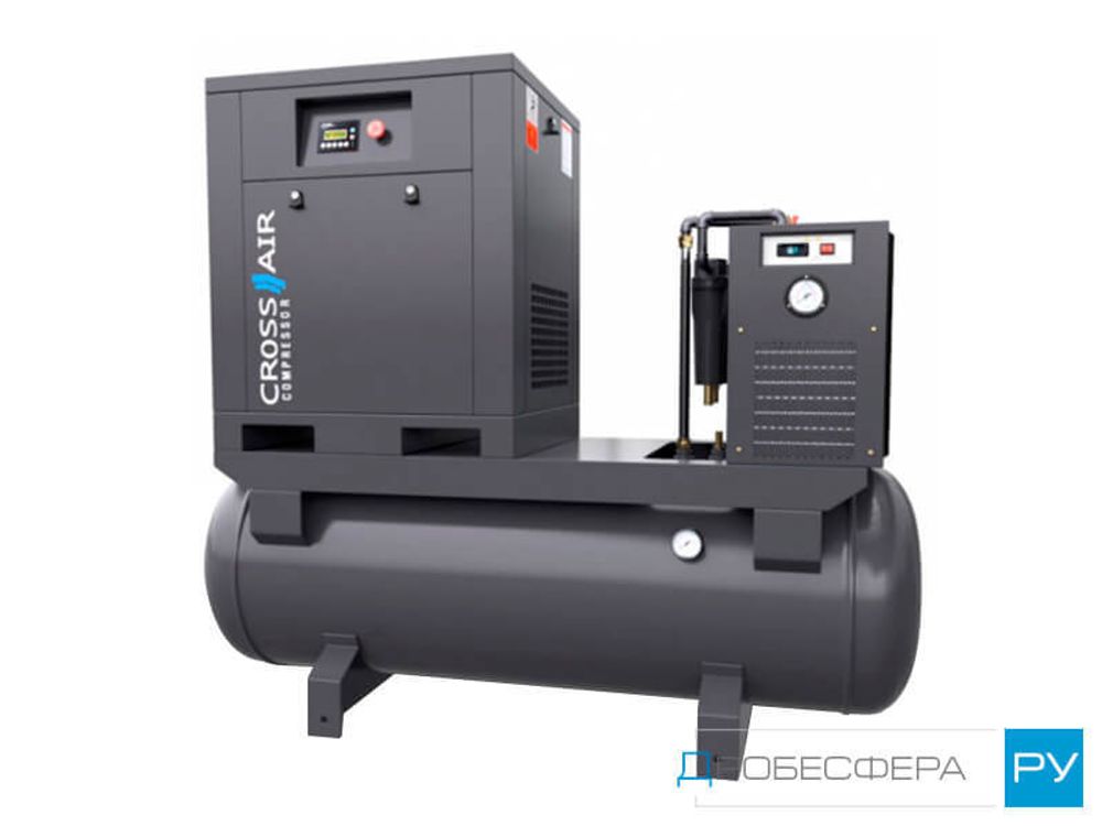 Винтовой компрессор Crossair CA7.5-10RA-500DRY-IP55