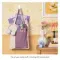 Bookaroo Tote Bag - Aubergine &amp; Cream