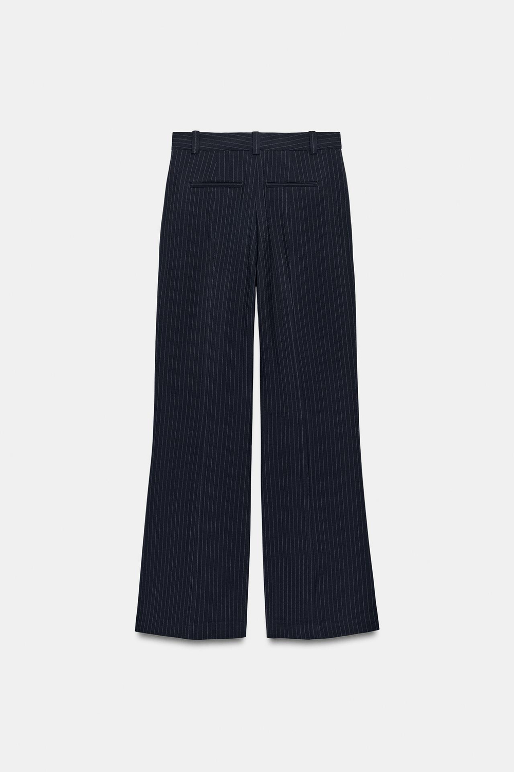 ZARA БРЮКИ В ТОНКУЮ ПОЛОСКУ С ВЫСОКОЙ ПОСАДКОЙ — ZW COLLECTION, ПОЛОСКИ