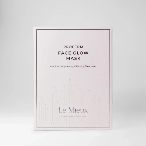 Маска с ферментами для лица придающее сияние | Le Mieux PROFERM FACE GLOW MASK, 4шт