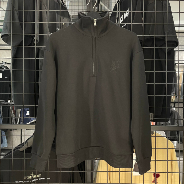 Свитшот полузамок Hermes black