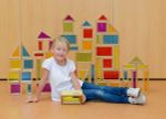 Конструктор "Радужные блоки" Masterkidz (51 элемент)
