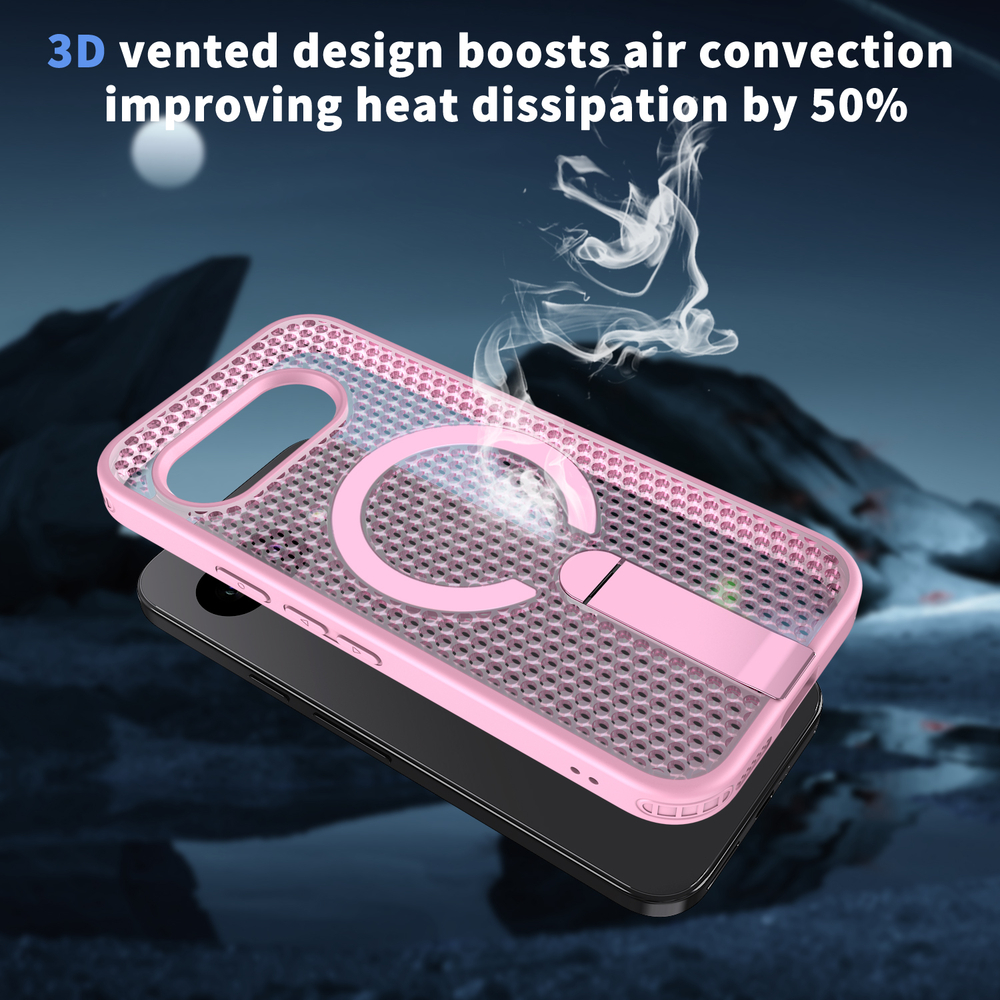 Прозрачный чехол Mesh Pro Magnetic Case для Google Pixel 9А