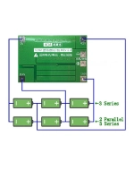Плата заряда и защиты Li-ion BMS 3S 40A с балансировкой 5 шт.