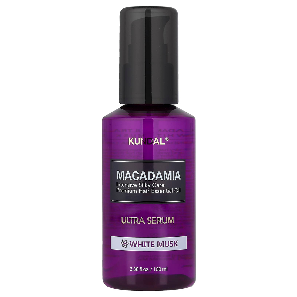 Kundal, Macadamia, ультрасыворотка, белый мускус, 100 мл (3,38 жидк. унц.)