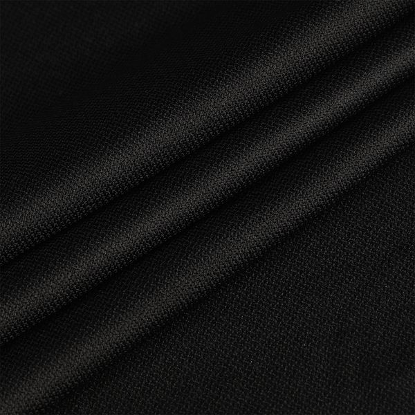 Дублерин эластичный 70 г/м², 150 см / 100 метров, 662B черный, IdealTex