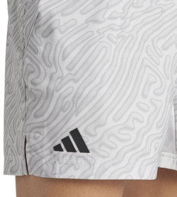 Мужские теннисные шорты Adidas Tennis Heat.Rdy Pro Printed Ergo 7' Short - grey one/charcoal solid grey