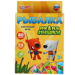 Развивающие карточки МиМишки "Рыбалка" 80 карт, 55х85мм. 4680107925169 (Умные игры)