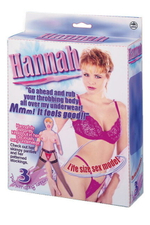 Надувная кукла для секса Hannah ( 150 см , телесный) (Цвет: светлокожая)