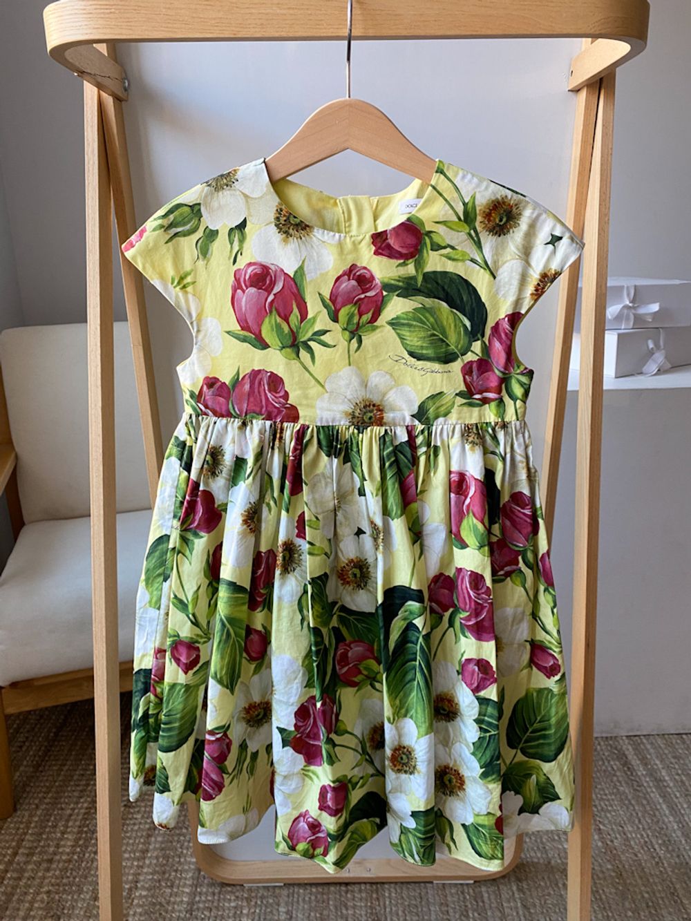Хлопковое платье Dolce&Gabana, 104