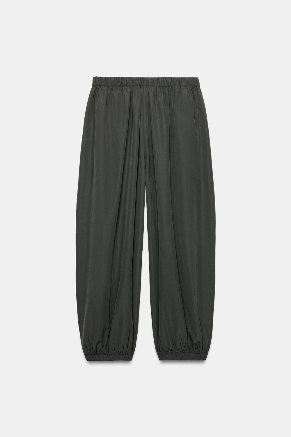 БРЮКИ БАЛЛОНЫ ИЗ ВЫСОКОТЕХНОЛОГИЧНОЙ ТКАНИ — ZARA