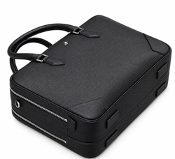Мужской кожаный портфель Montblanc (Монблан) премиум класса