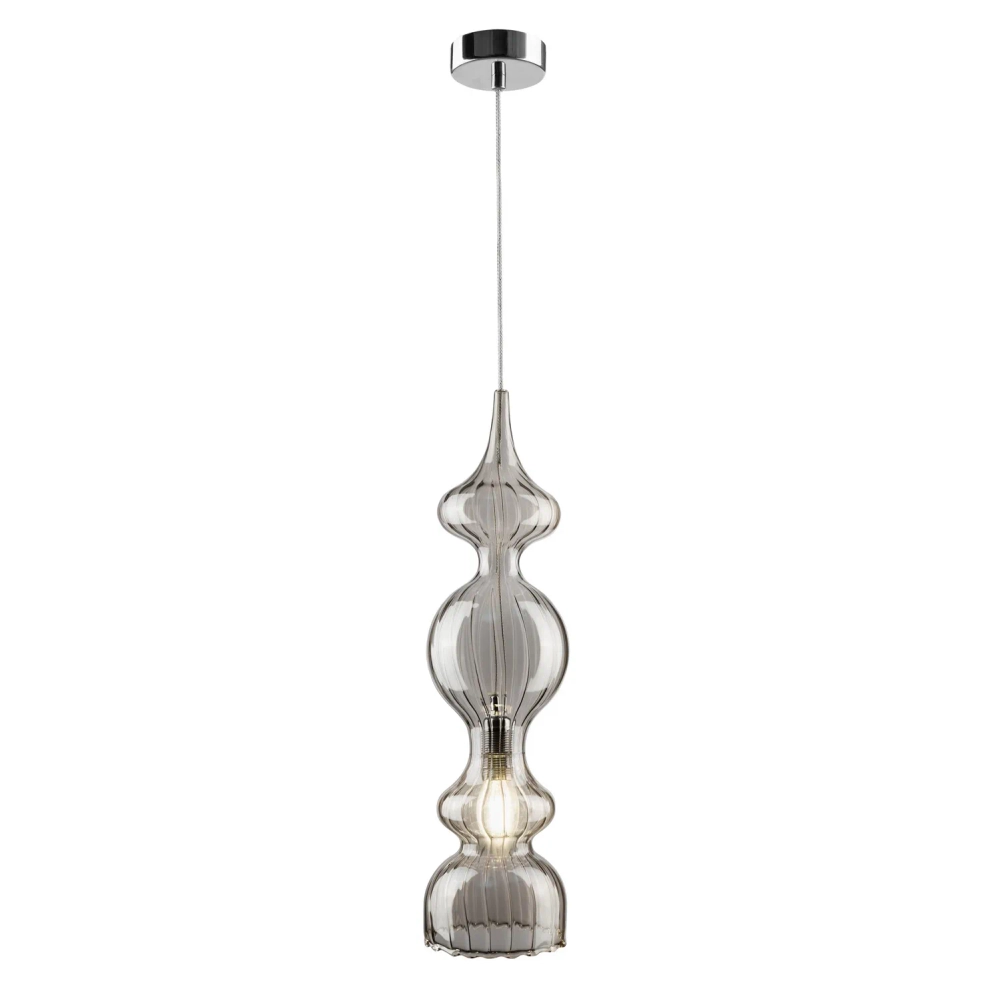Светильник подвесной Crystal Lux IRIS SP1 A SMOKE
