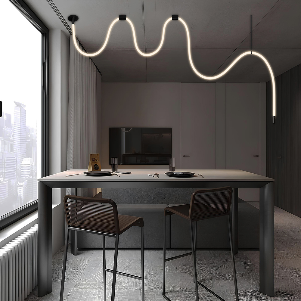 10388B Black Потолочный светильник LOFT IT Thread