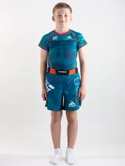 Шорты I am Fighter military зеленый детские