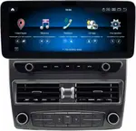 Магнитола для Lexus LS430 - Kuberg монитор 12.3" в стиле MERCEDES на Android 13, Быстрая, CarPlay, 4G SIM-слот