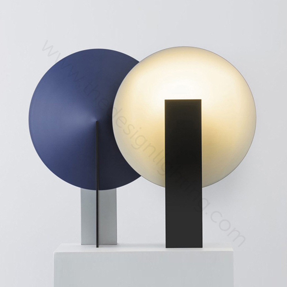 Table design lamp  Orbe by Estudio Rain (Blue)