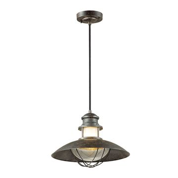 Уличный подвесной светильник 4164/1 коричневый Dante Odeon Light