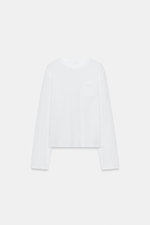 ФУТБОЛКА С КАРМАНОМ — ZARA