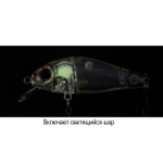 Воблер для рыбалки ZIPBAITS Rigge ZB-R-70F, 70мм, 4.7гр., заглубление 0.5-1.0м., цвет 101M, плавающий