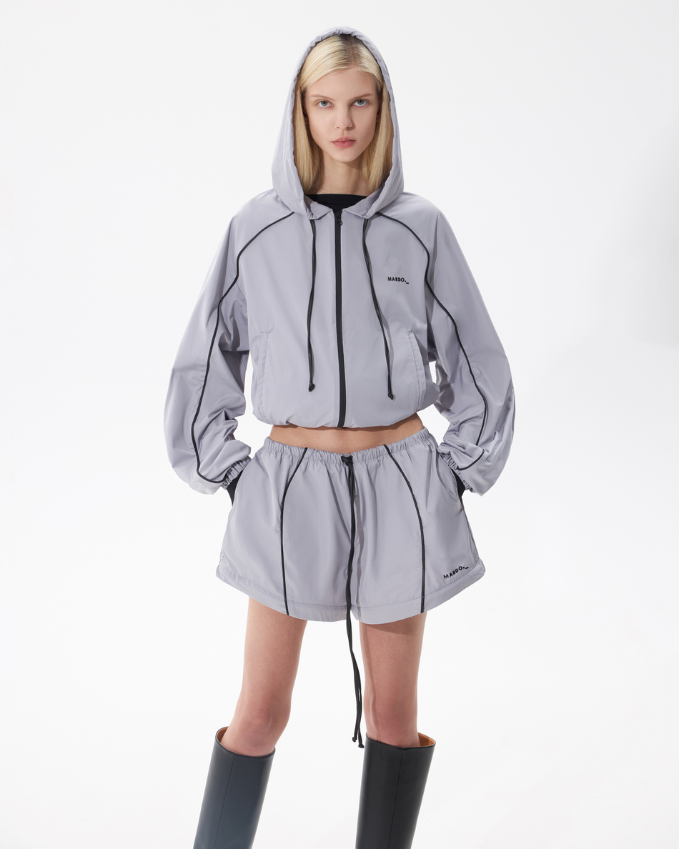 GREY TRACKJACKET