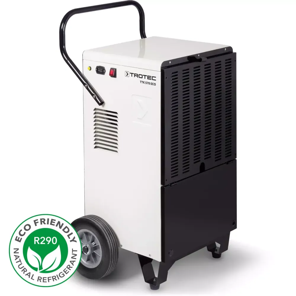Осушитель воздуха TROTEC TTK 570 ECO промышленный - [до 110 л. за сутки / для S≈200 м²]