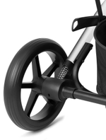 Коляска Cybex Balios S Lux SLV complete Aton S2 Moon Black Base One 4 в 1 Stone Grey с дождевиками