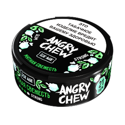 Табак жевательный Энгри Чью (Angry Chew) с ароматом Ледяной арбуз слим стронг (М)