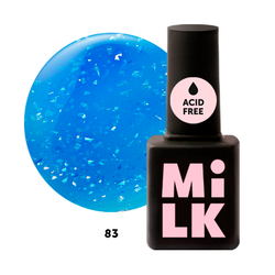 Milk Rainbow Base 83 Niagara Splash - Бескислотная цветная база, 9мл.
