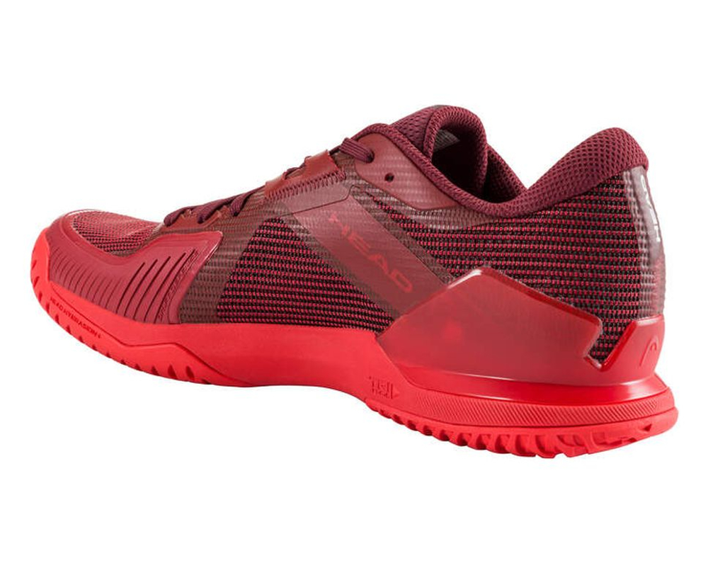 Мужские кроссовки теннисные Head Sprint Pro 4.0 - red/dark red