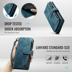 Многофункциональный чехол-кошелек CaseMe 3 in 1 Matte Wallet для Samsung Galaxy S26+