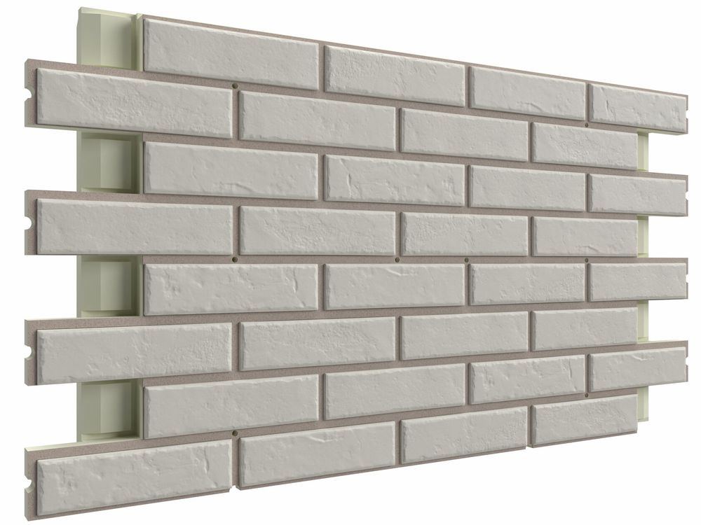 Термопанель ППУ Element Klinker Classic Blanc 102,8 x 61,6