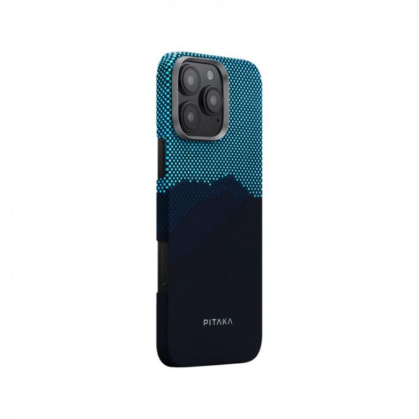 Чехол Pitaka Tactile Woven (Lumintex Edition) для iPhone 16 Pro, Горизонт | Over The Horizon