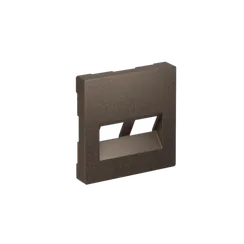 Накладка двойная для информационных функций типа Keystone Systeme Electric AtlasDesign Мокко ATN000690