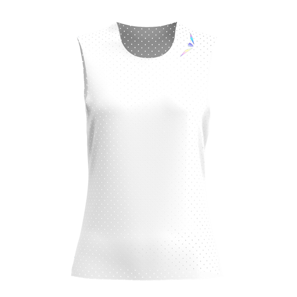 МАЙКА ЖЕНСКАЯ AIRGLOW WIDE TOP TANK | WHITE
