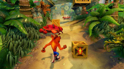 Crash Bandicoot N’sane Trilogy (диск для PS4, полностью на английском языке)