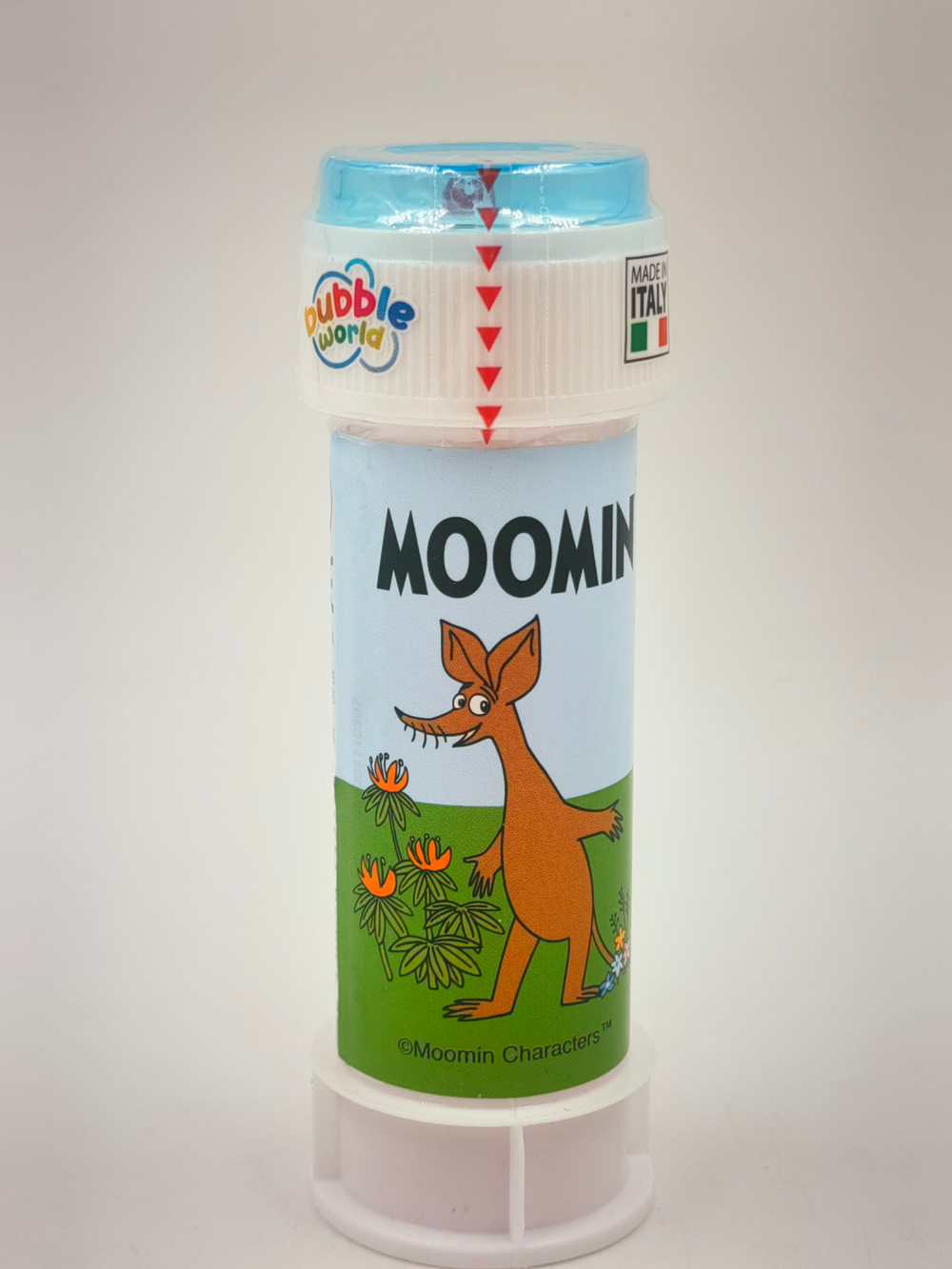 Мыльные пузыри Moomin с игрой на крышке, 60 мл