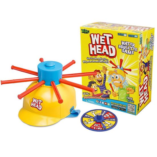 Настольная игра "Мокрая голова" Wet Head (водная рулетка)