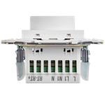 SKANDY Термостат электронный с индикацией SK-T01W арктический белый IEK