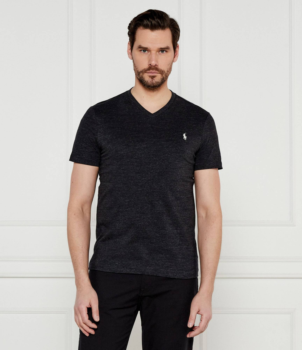 Футболка POLO RALPH LAUREN - черный(710671453)