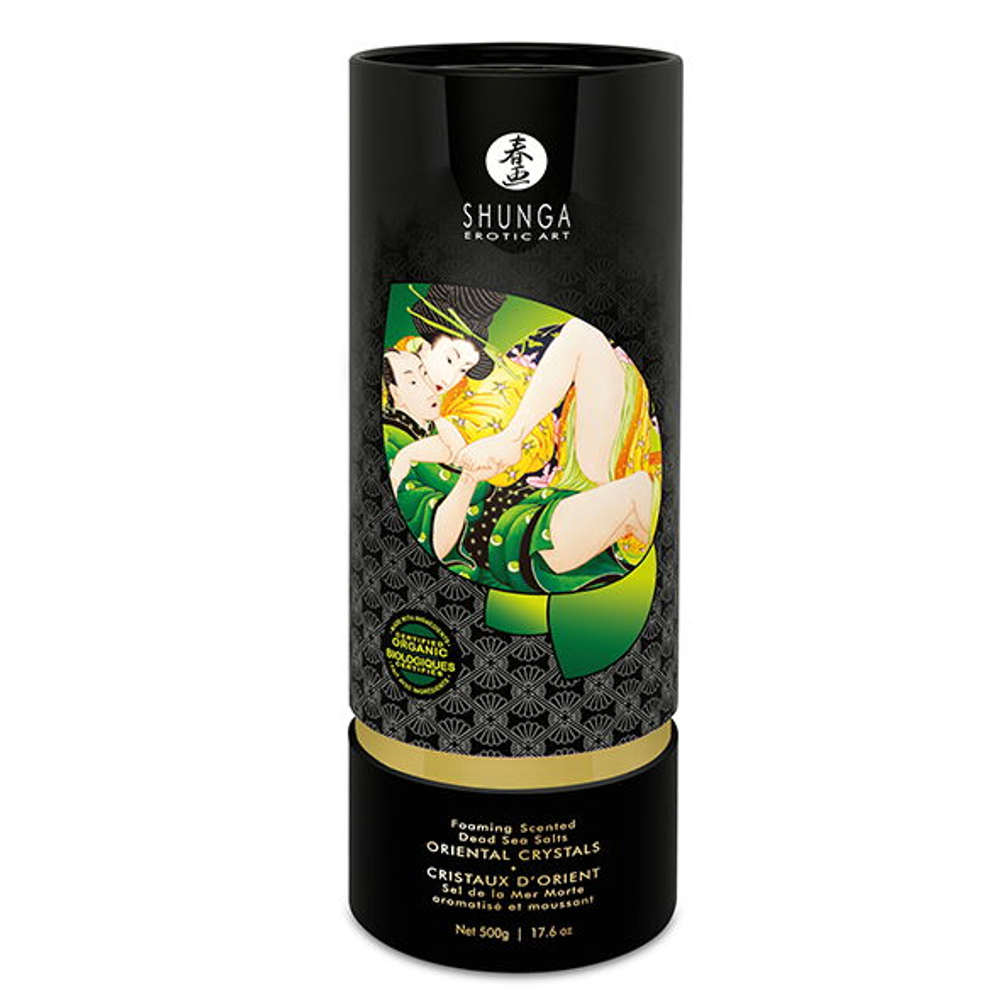 Соль для ванны Oriental Crystals Bath Salts Lotus Flower с ароматом Лотоса (500 г)
