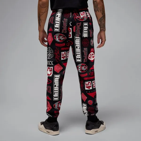 Брюки спортивные мужские NIKE M J ESS AOP FLC PANT