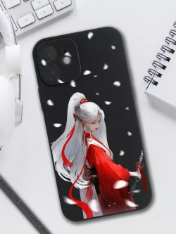 Чехол на iPhone 12 с принтом