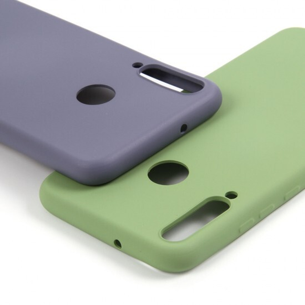 Панель Soft Touch для Huawei P40 Lite E/ Y7p/ Honor 9C, 012065 Зеленый