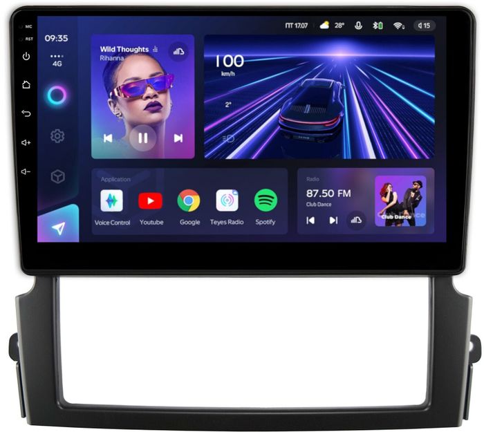 Магнитола для KIA Sorento 2006-2011 - Teyes CC3L на Android 10, CarPlay, 4G SIM-слот
